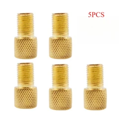 5PCS Presta to Schrader Valve Adapter F/V to A/V Bike Tire Converter French Valve Adapter Bicycle Accessory