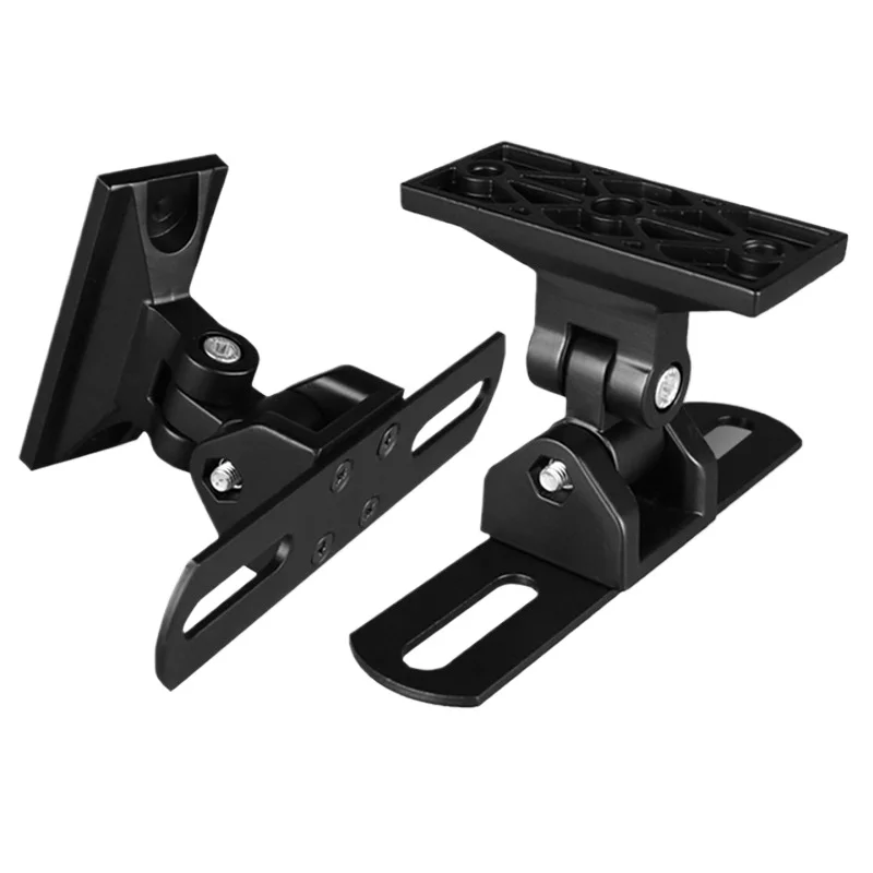 Universal Rotating Speaker Wall Bracket, Wall‑Mount Center Surround Sound Speaker Hanger, Adjustable Audio Stand
