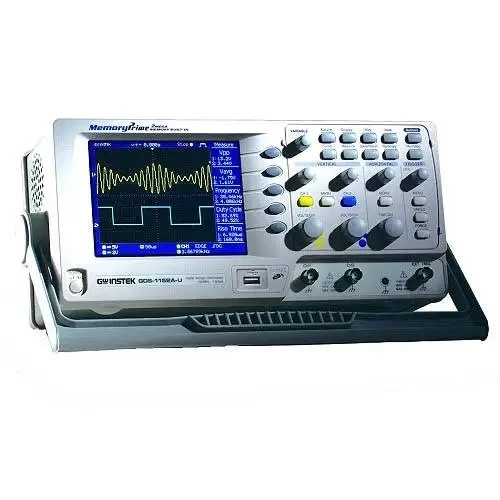 Instek GDS-1152A-U 150 MHz, 2-Channel, 1 GSa/s Real-Time, 25 GSa/s Equivalent-Time, Digital Storage Oscilloscope