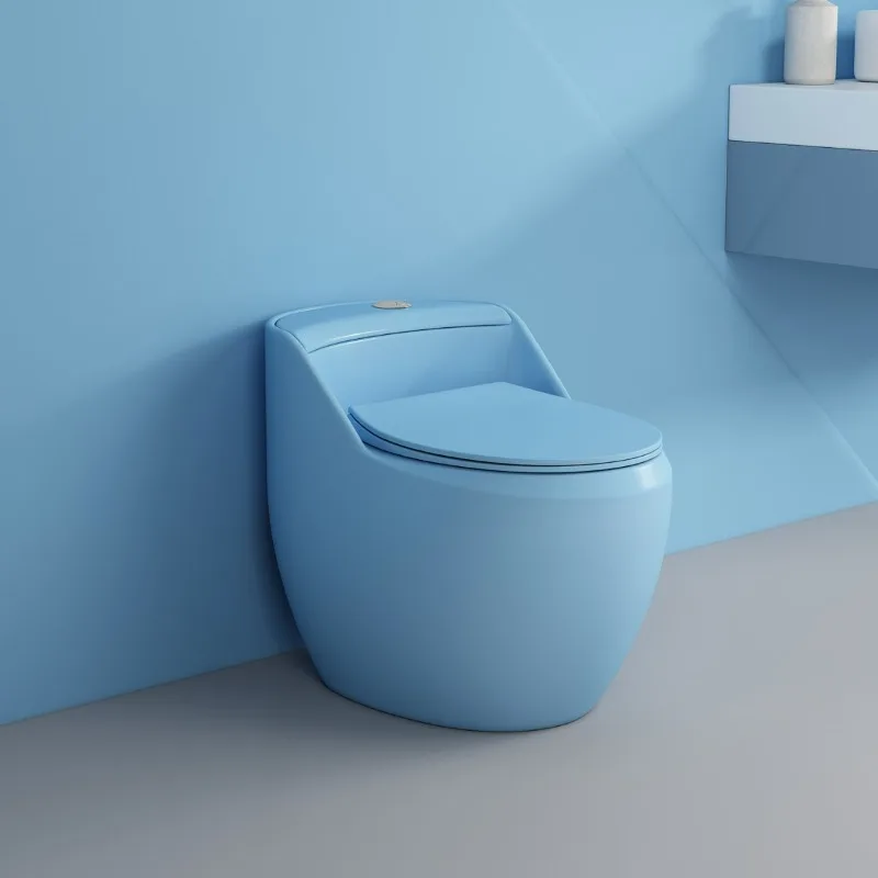 Toilet Manufacturers Wholesale Sanitary Ware Bathroom New One-piece Super Swirl Siphon Type Personalized Engineering Household
