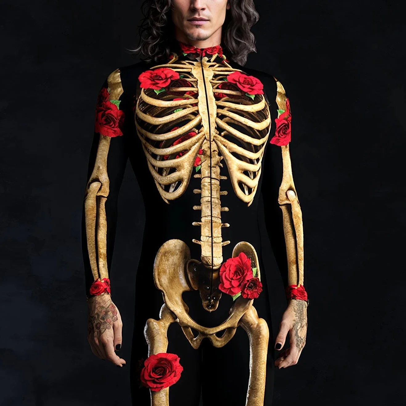 Рисунок 2 - Хэллоуин Страшный Косплей Скелет