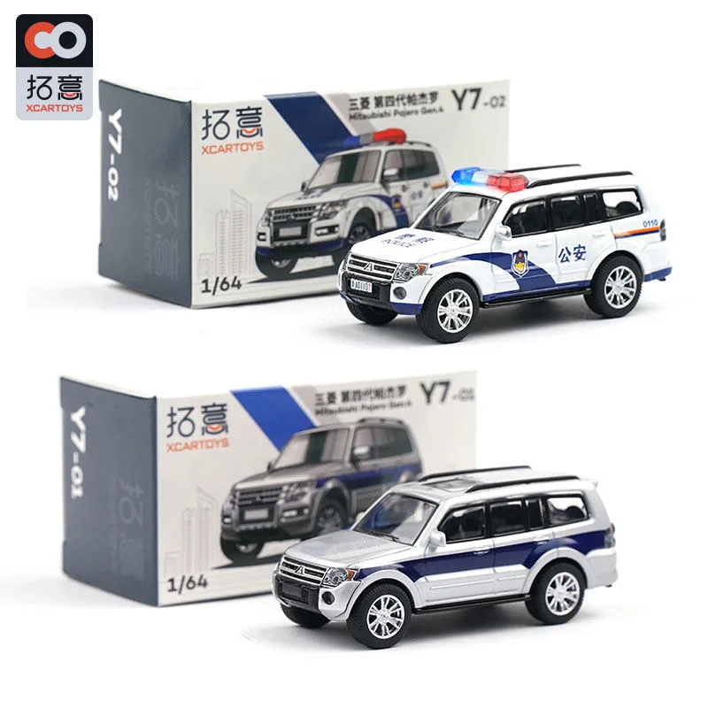 

Xcartoys&POPRACE 1/64 Pajero SUV Jeep SUV car model simulation boy toy