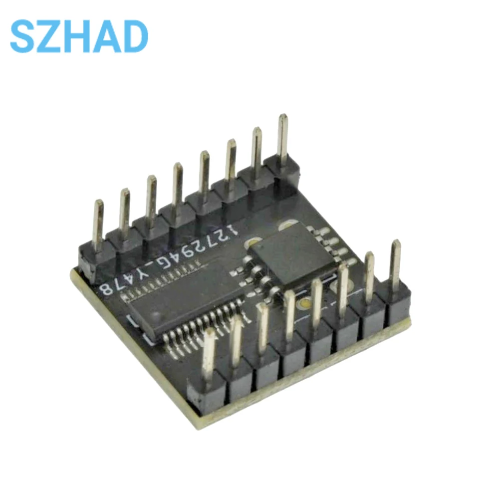 JQ8900-16P MCU Serial Port Control MP3 Voice Sound Module Música MP3 Módulo Transmissão Voz Inteligente