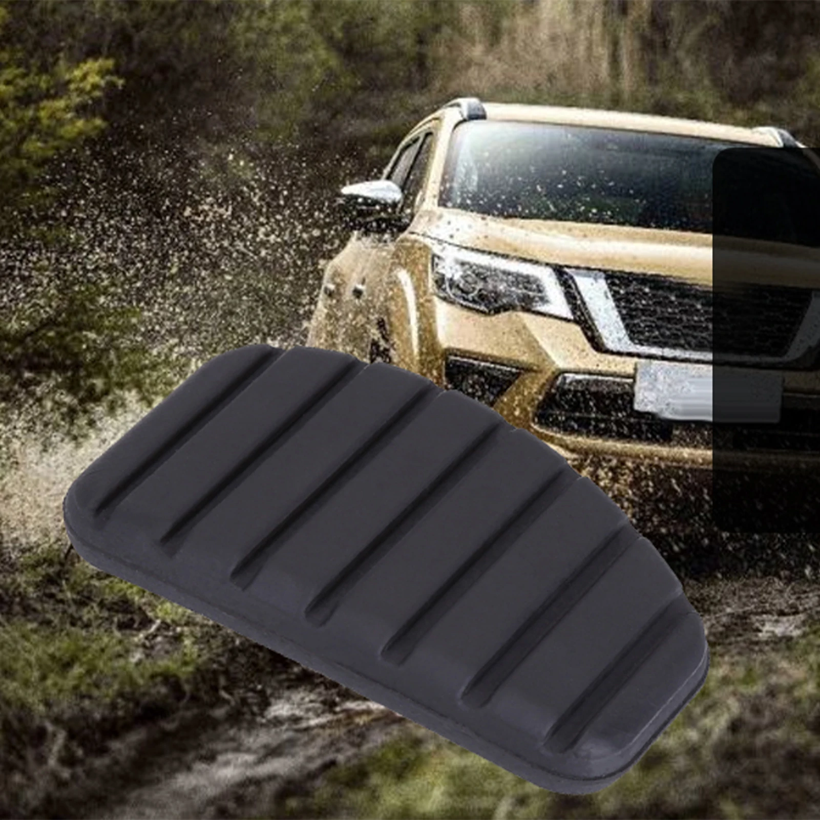 Clutch Brake Pedal Rubber Pad Cover For Renault Megane Laguna Clio Kango Scenic