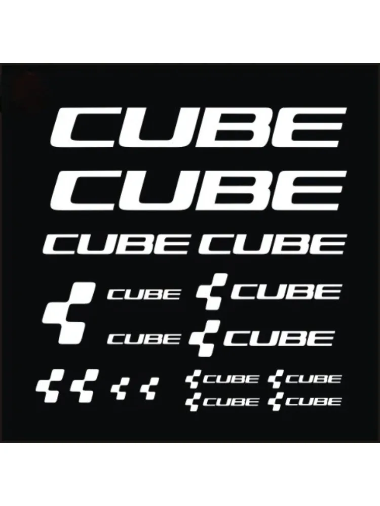 AliExpress NONE for CUBE Bicycle Frame Stickers Cycling DIY Decoration Racing Cycling Reflective Decals Kits Art Decor Car Stickers Vinyls,