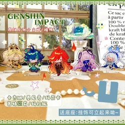 Game Genshin Impact Citlali Kachina Mualani Mavuika Kinich Cosplay Acrylic Pendant Keychain Anime Stand Model Decoration Gift