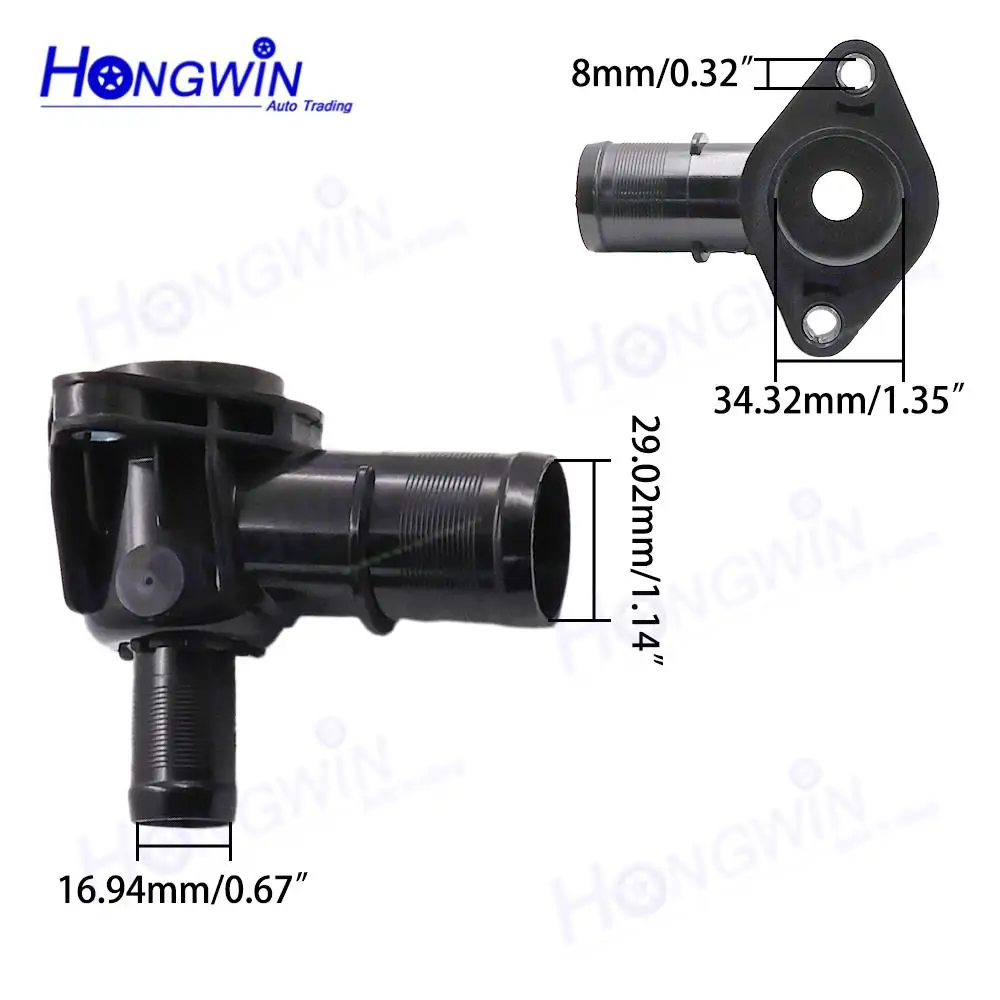 1201C3 3012010C3 82207 Thermostat Housing For CITROEN Saxo Berlingo Xsara C2 C3 C4 PEUGEOT 206 207 306 307 1007 Partner