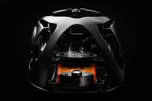 Imagen 2 del producto Ratón inalámbrico Angry Miao Infinity para videojuegos, Metal, ultraligero, hueco, intercambiable en caliente, PAW3950, doble, 8K, con cable, triodo