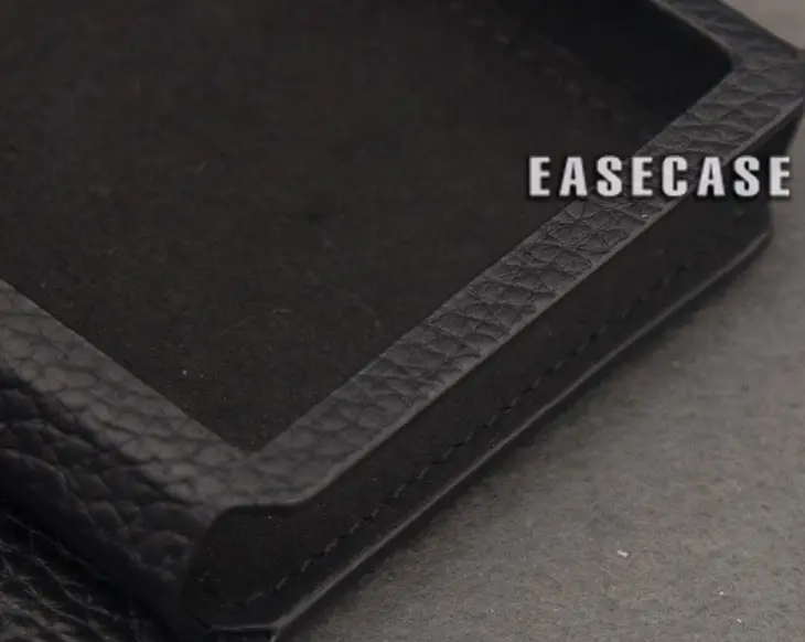 E4 Funda de cuero genuino hecha a medida para HIBY R6 / R6 Pro / New Hiby R6 2020 / Hiby RS6 / R6III / R6Pro II