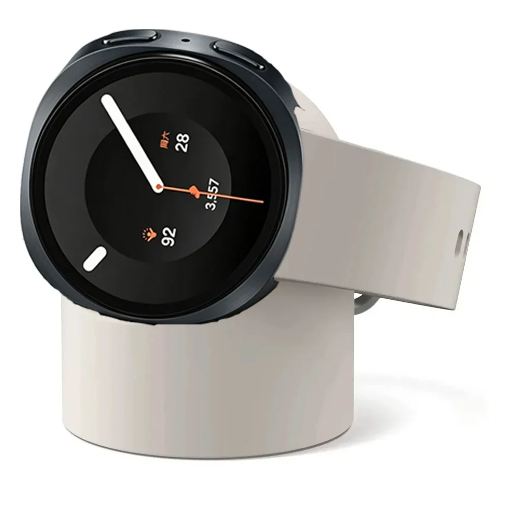 Silikon-Ladesitz für Samsung Galaxy Watch 9/8/7/6/5/4 40mm 44mm Ultra 2-1 47mm 8 Classic 46mm Ladeständer Aufbewahrungshalter – Detail 6