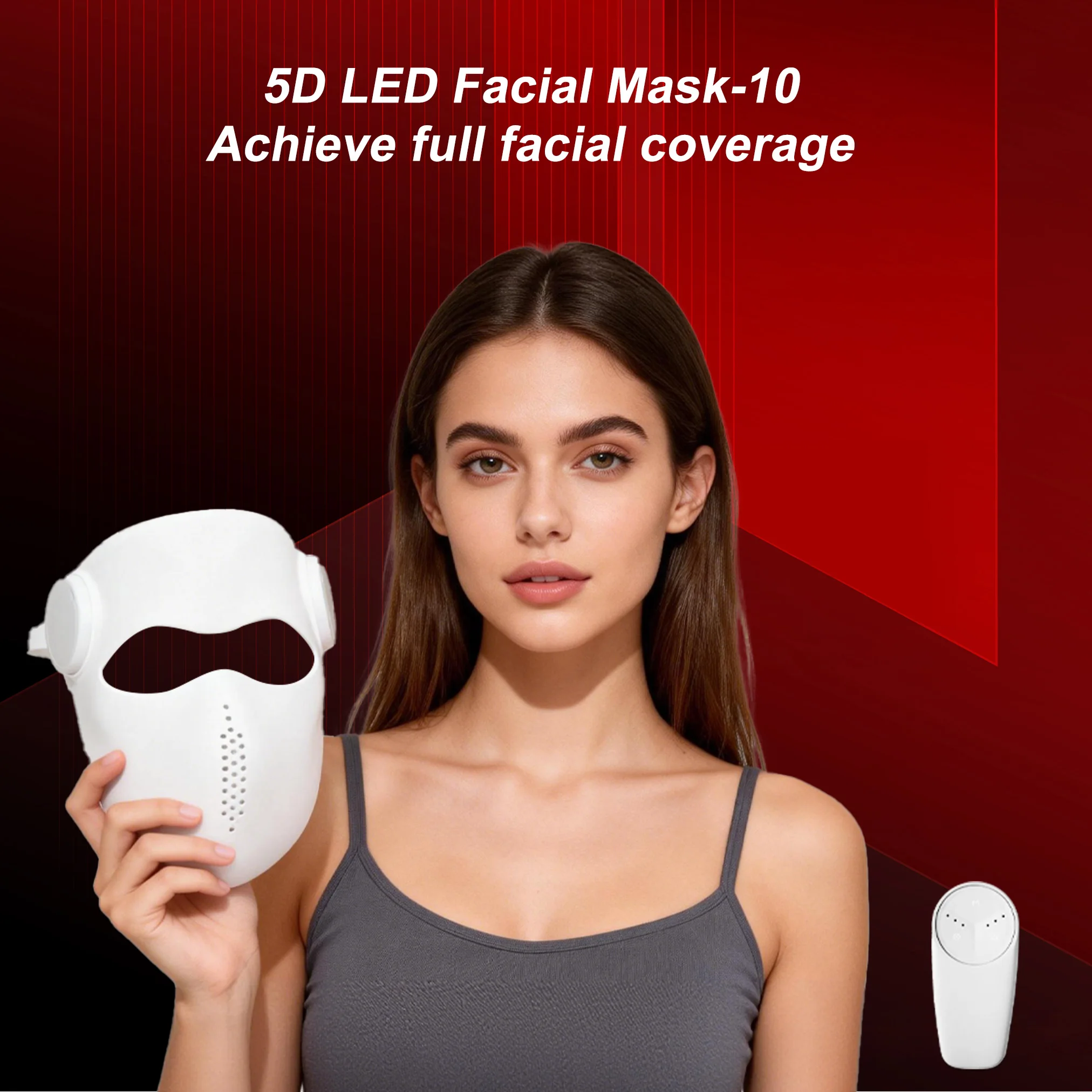 Wireless silicone LED face mask (listing 9795), view 5