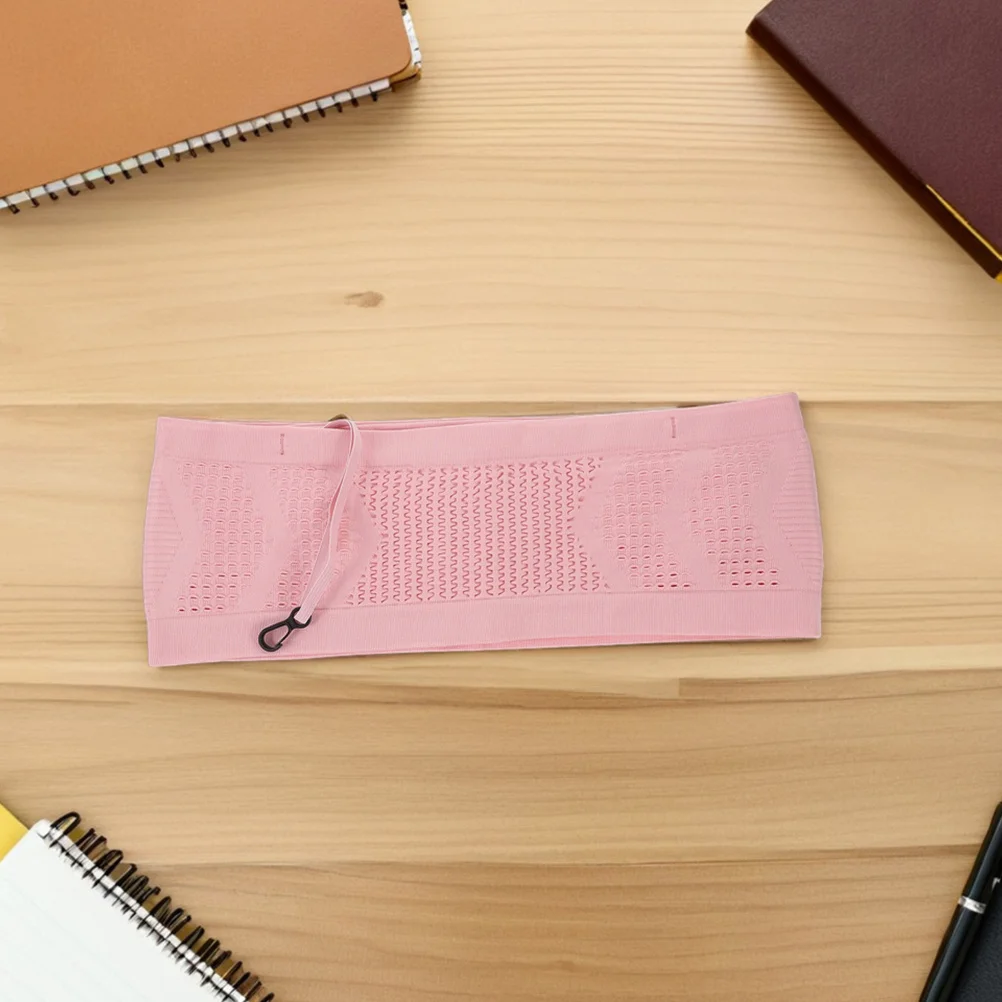 Breathable Workout Waist Band for Running Cycling Fitness - High Elasticity Exercise Fanny Pack with Portable Phone Storage Slim