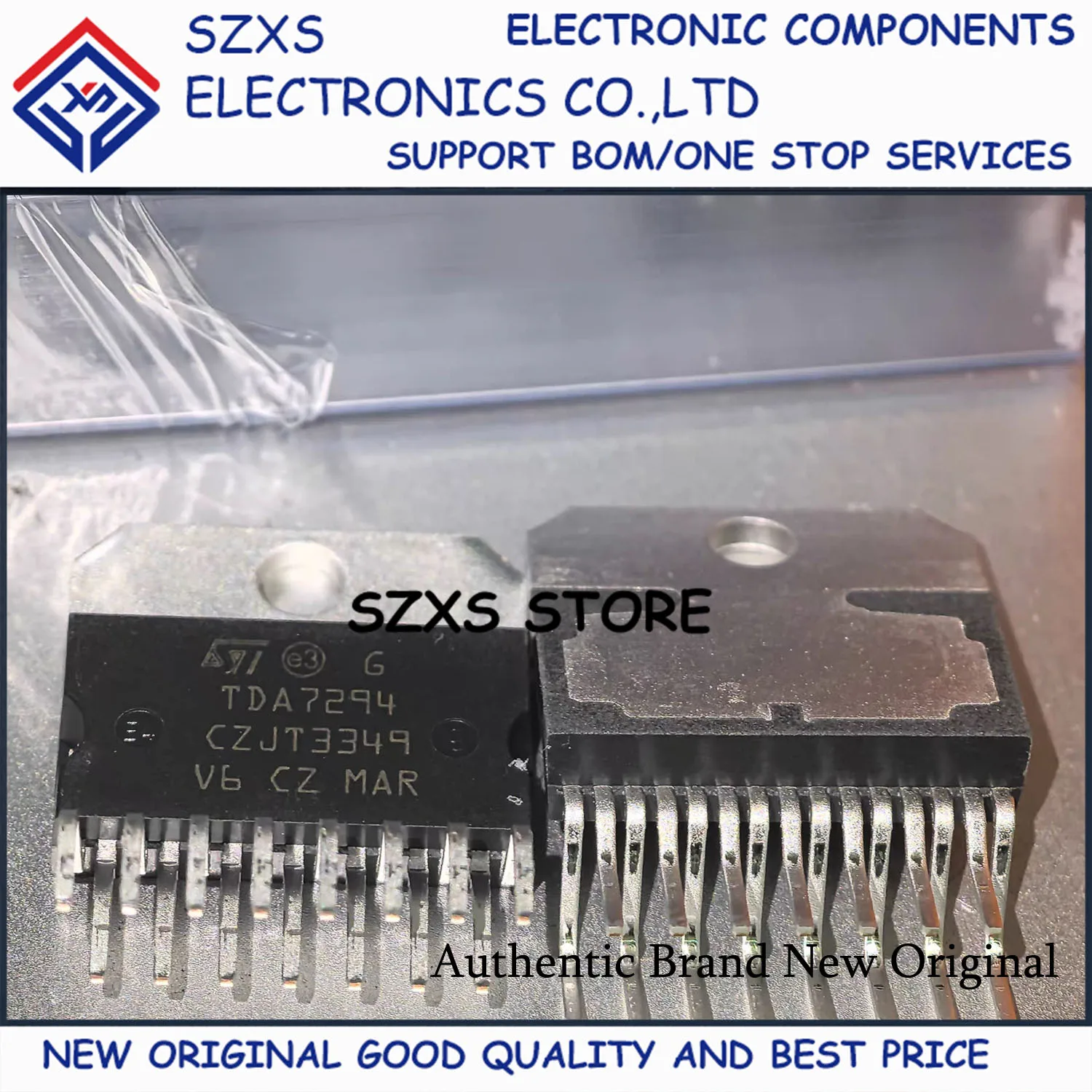 New Original 10Pcs TDA7294V TDA7294 ZIP-15 Integrated Audio Amplifier Chip In Stock Integrated Circuit Good Quality