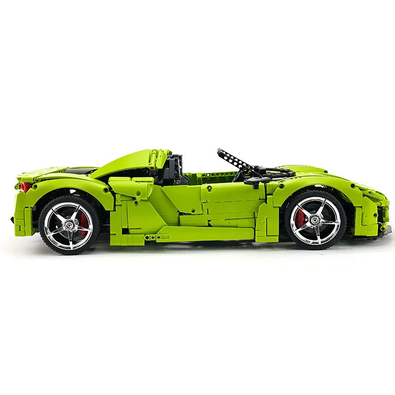 Hot Styles Highly difficult MOC-159171 Technical Sports Vehicle Model Building Blocks Brick 3D Puzzle DIY Toys Chrismas Gift Kid