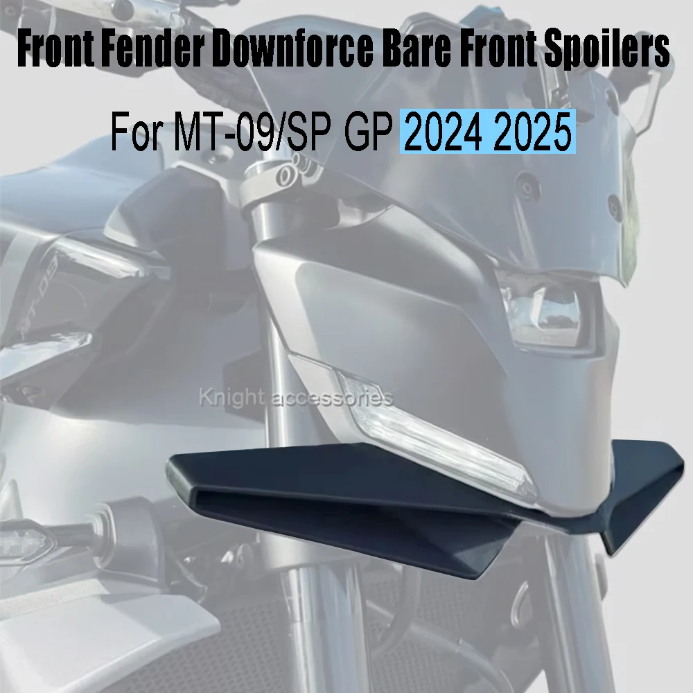

Передний спойлер, нижнее крыло, нижняя губа для Yamaha MT-09/SP GP 2024 2025 WING DOWNFORCE, голые передние спойлеры MT-09/SP 2024 2025
