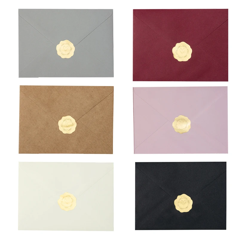 Umschlag aus Kraftpapier, blanko, 120 g, 50 Stück, 18 x 13 cm, Business-Zubehör, Postkarte, Geschenkbox, Verpackung, Aufbewahrung, Hochzeitseinladungen, Schreibwaren