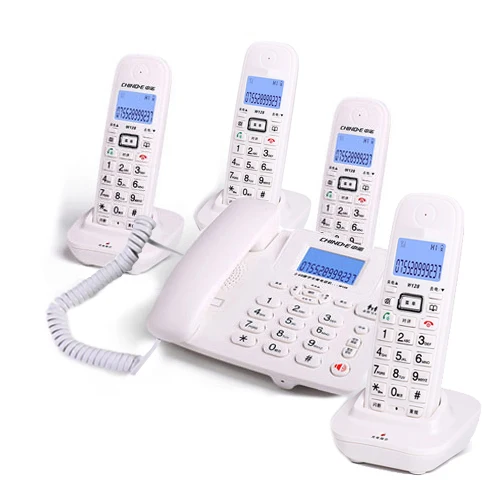 Variant: white 4 handsets