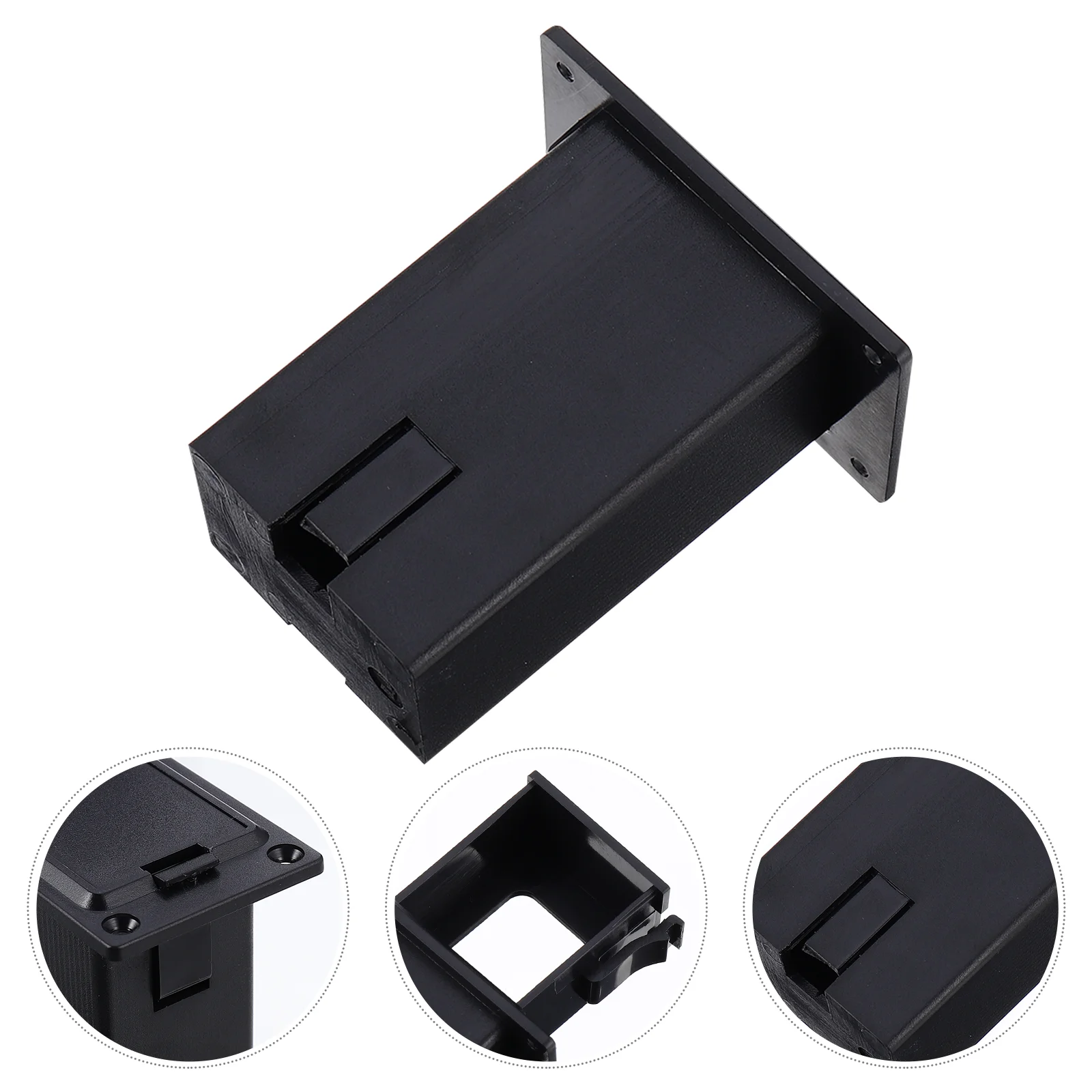 

3 PCS Pickup Case Active Compartment Guitar Replace Professional Holder Plastic and Metal Bass Box