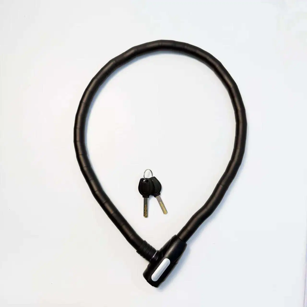 Compact Size 18x1000mm Key Joint Lock Motorcycle E Scooter Bicycle Bike Accessories Joint Lock Bicycle Lock