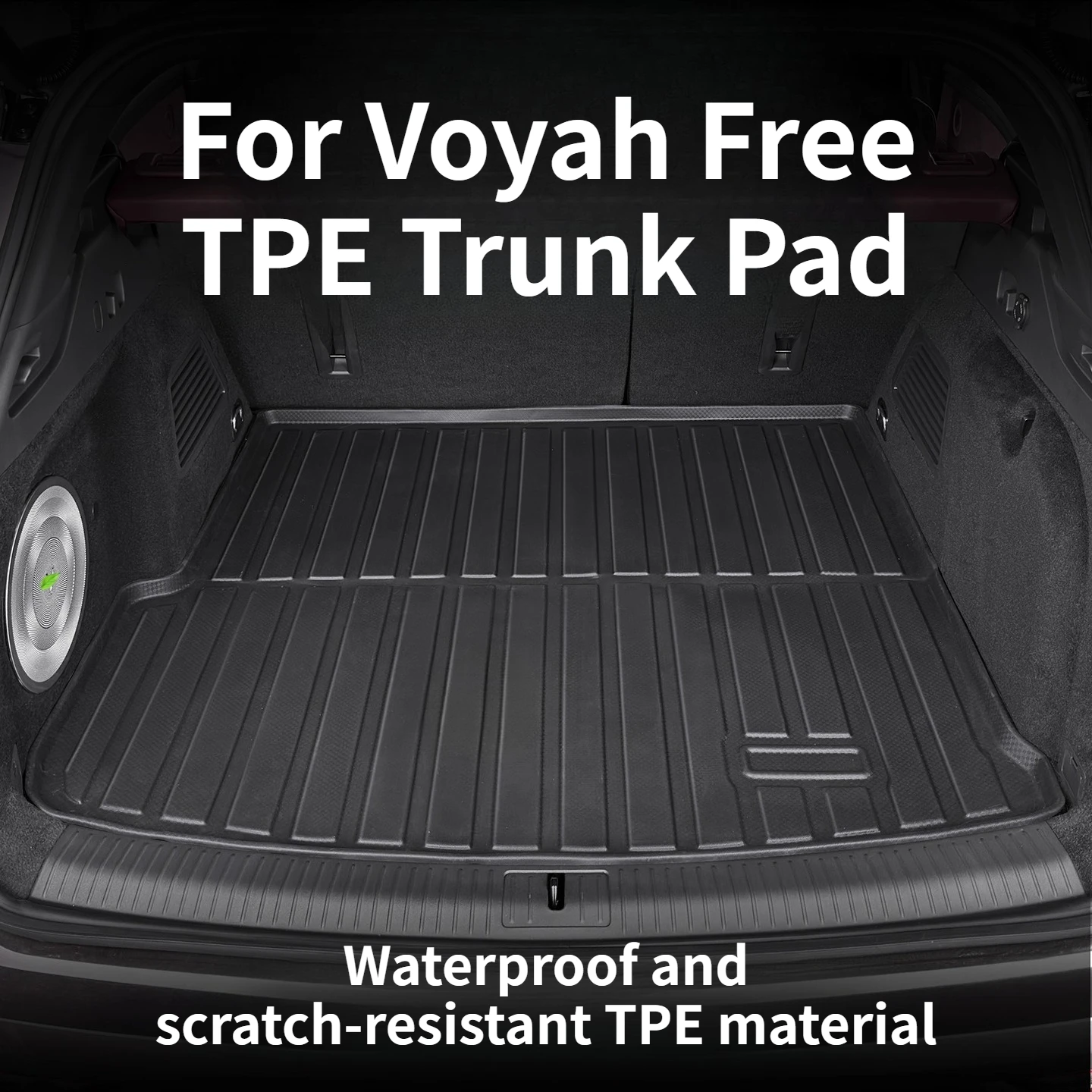 

For Voyah Free+ Car Trunk Mat TPE Trunk Protective Pad Waterproof Cargo Liner Tray Cushion Odorless Mat Car Interior Accessories