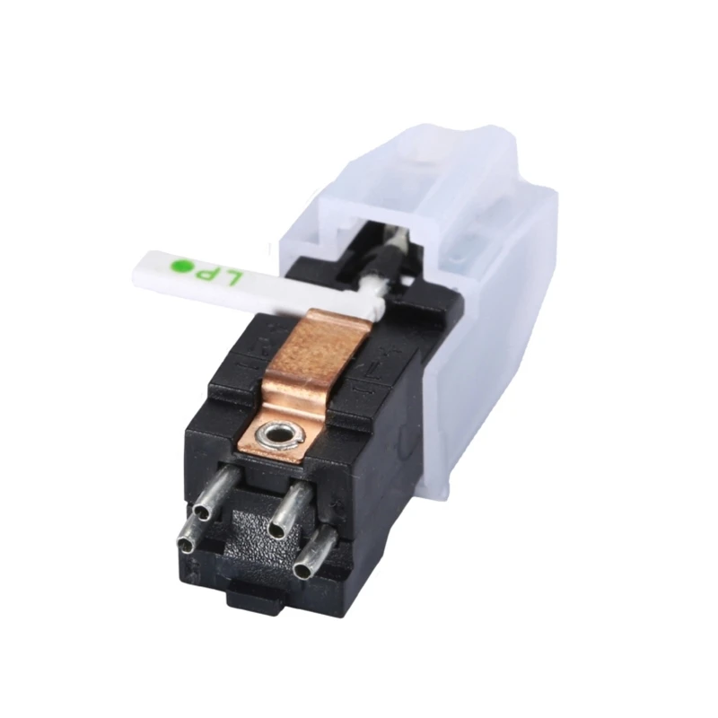 Phonograph Turntable Dual Moving Cartridge Replace the for touch pin With for LP Vinyl Needle Double  ​​And