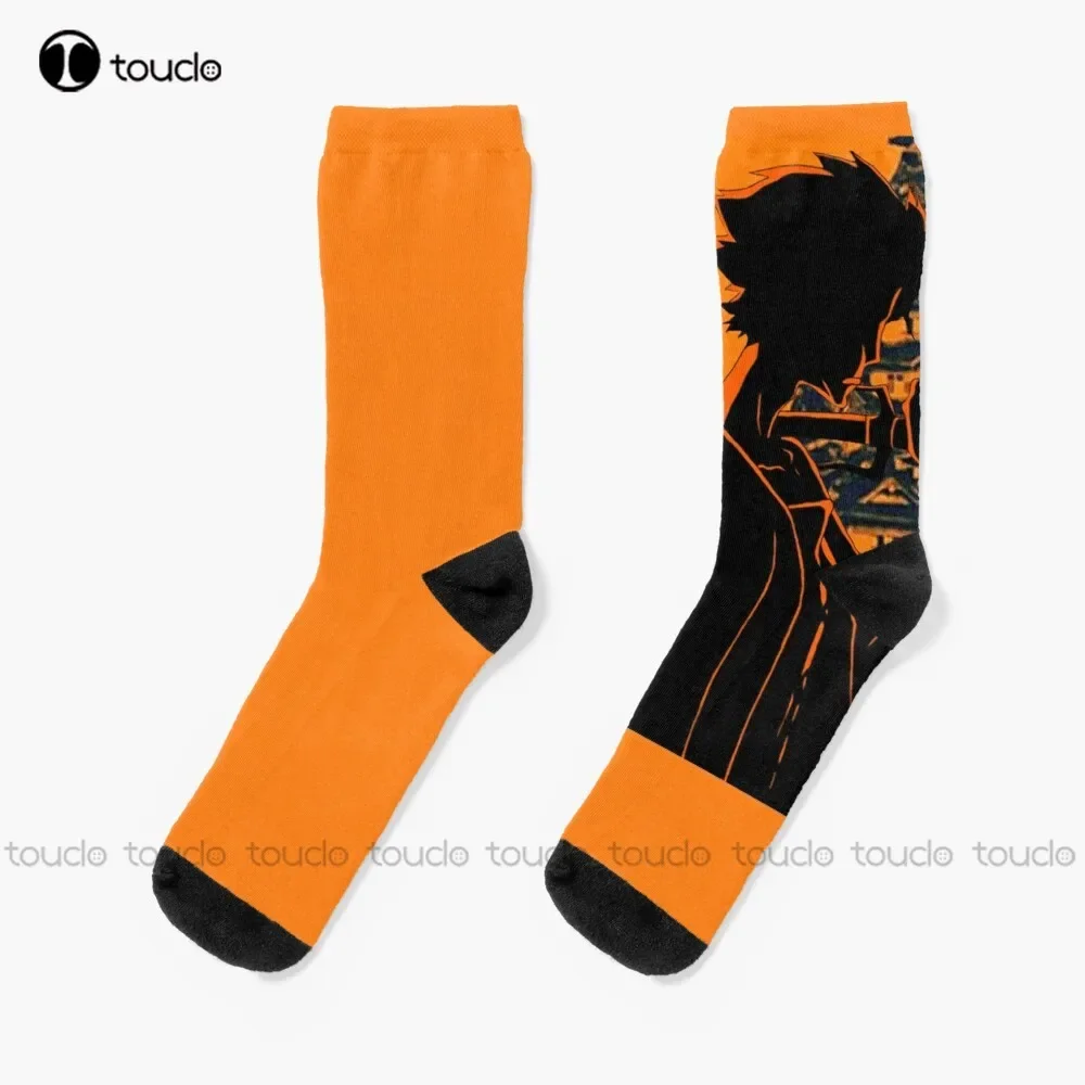 Skarpety Samurai Champloo Mugen Slouch Socks 360° °   Druk cyfrowy unisex dorosłe nastolatki skarpetki młodzieżowe spersonalizowany niestandardowy prezent śmieszne skarpetki