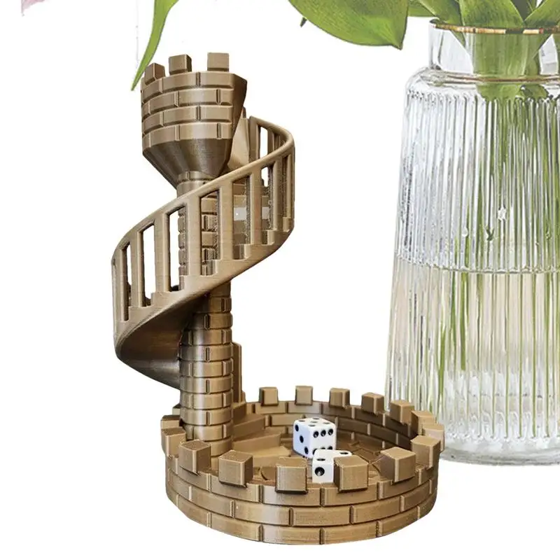 Dice Tower Board Game Dice Tower For Role Playing Game Dice Tower Castle Sieve Tower Ornaments Ancient Roman Castle Theme Dice