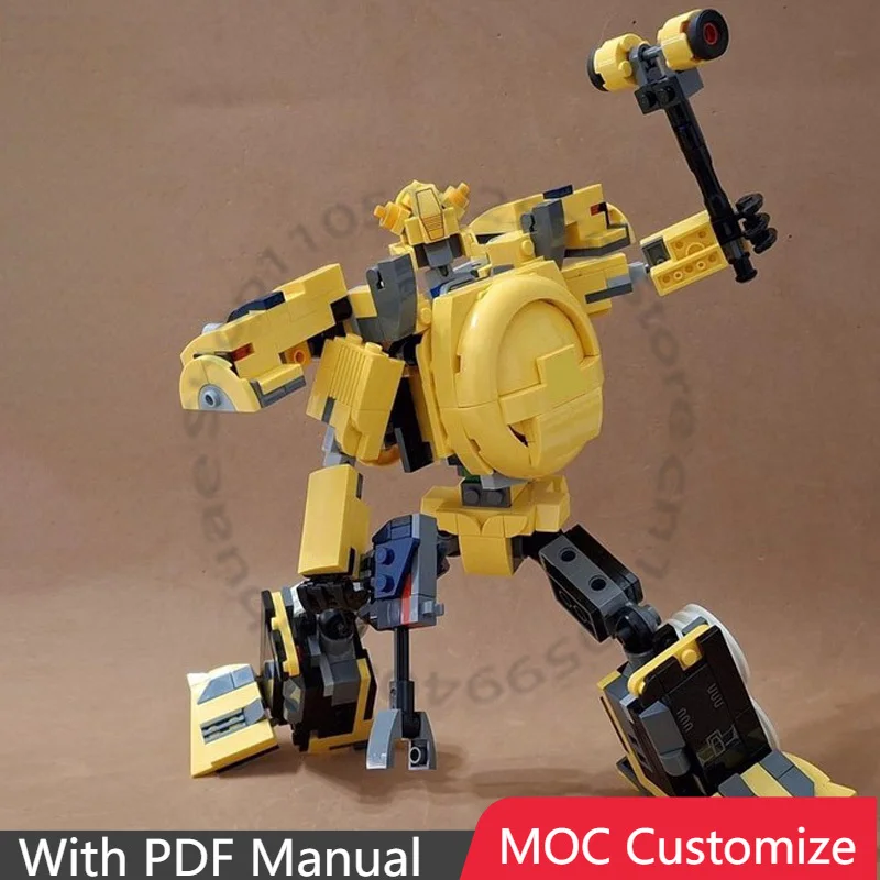 

537 PCS Customize 10338:bee MOC Customize Modular Building Block Technology Simple Design Kids Popular DIY Boy Festival Toy Gift