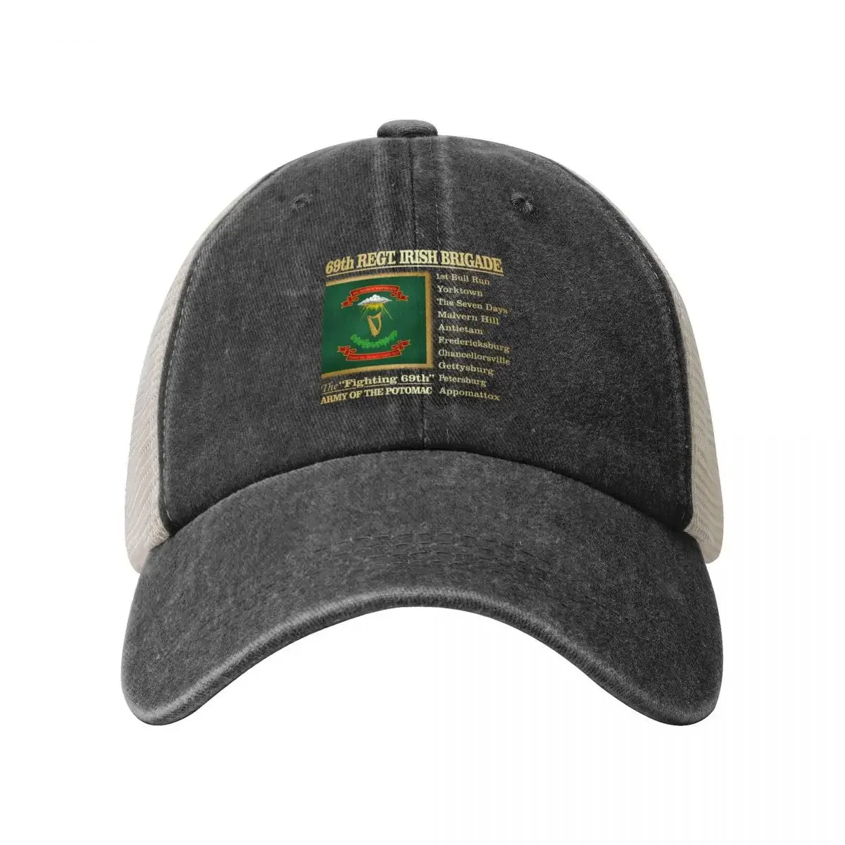 69th Regiment, Irish Brigade (BH2) Baseball Cap Anime Anime Hat Luxury Woman Men's