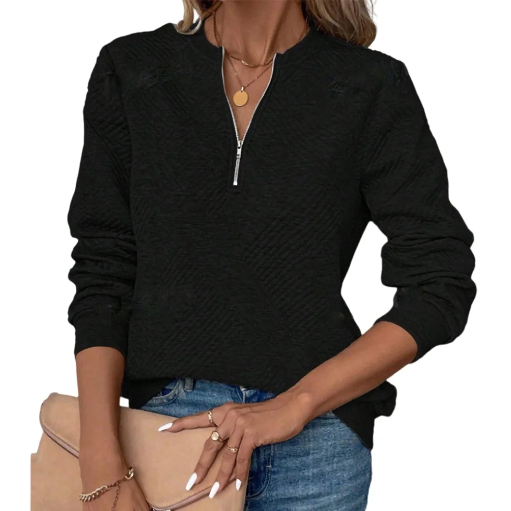 For Summer Vacation S Women Twill Hoodie Loose Fit Summer Hoodies Loose Fit Hoodies Medium Elasticity Material