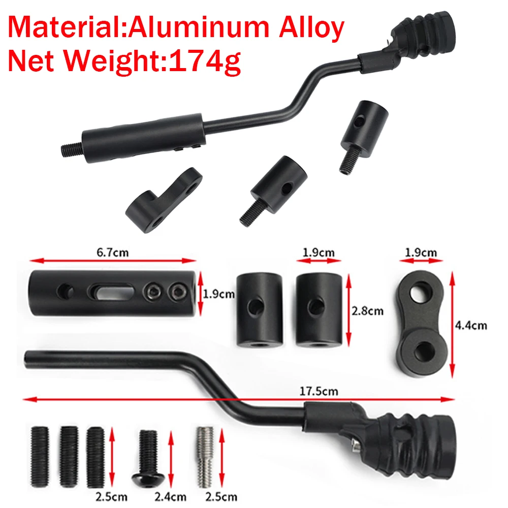 Compound Bow String Stop Bracket Suppressor Balance Stabilizer Mount Archery Shooting Hunting Accessories