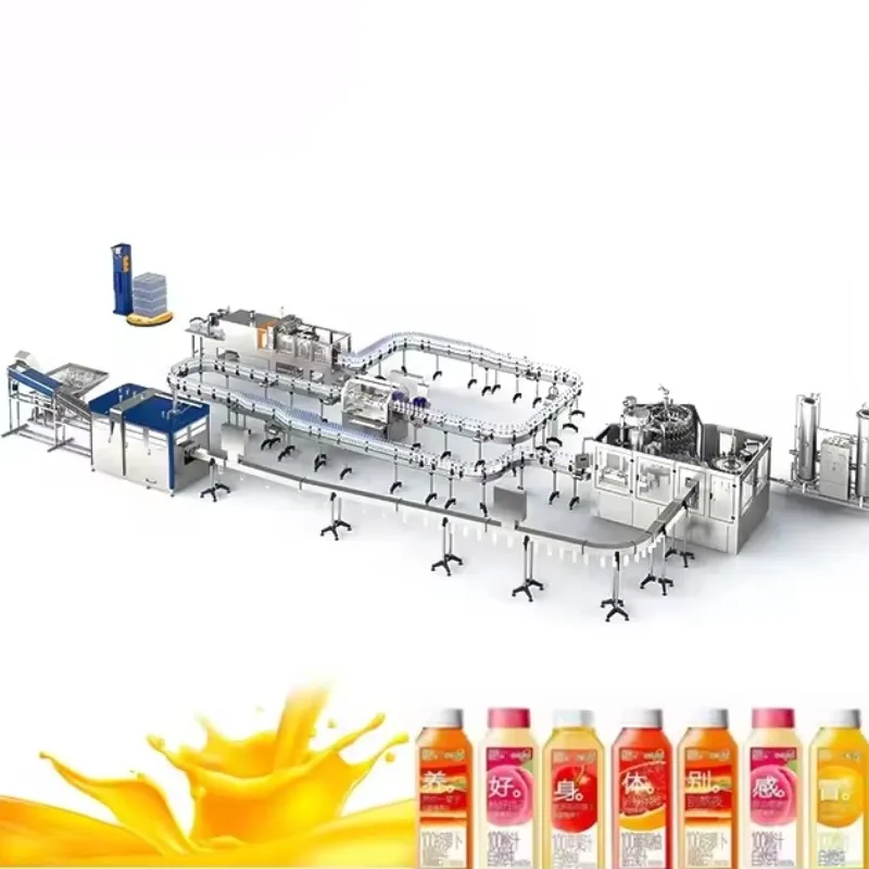 Customized Automatic Easy Operation Aseptic Juice Filling Machine Beverage Production Line