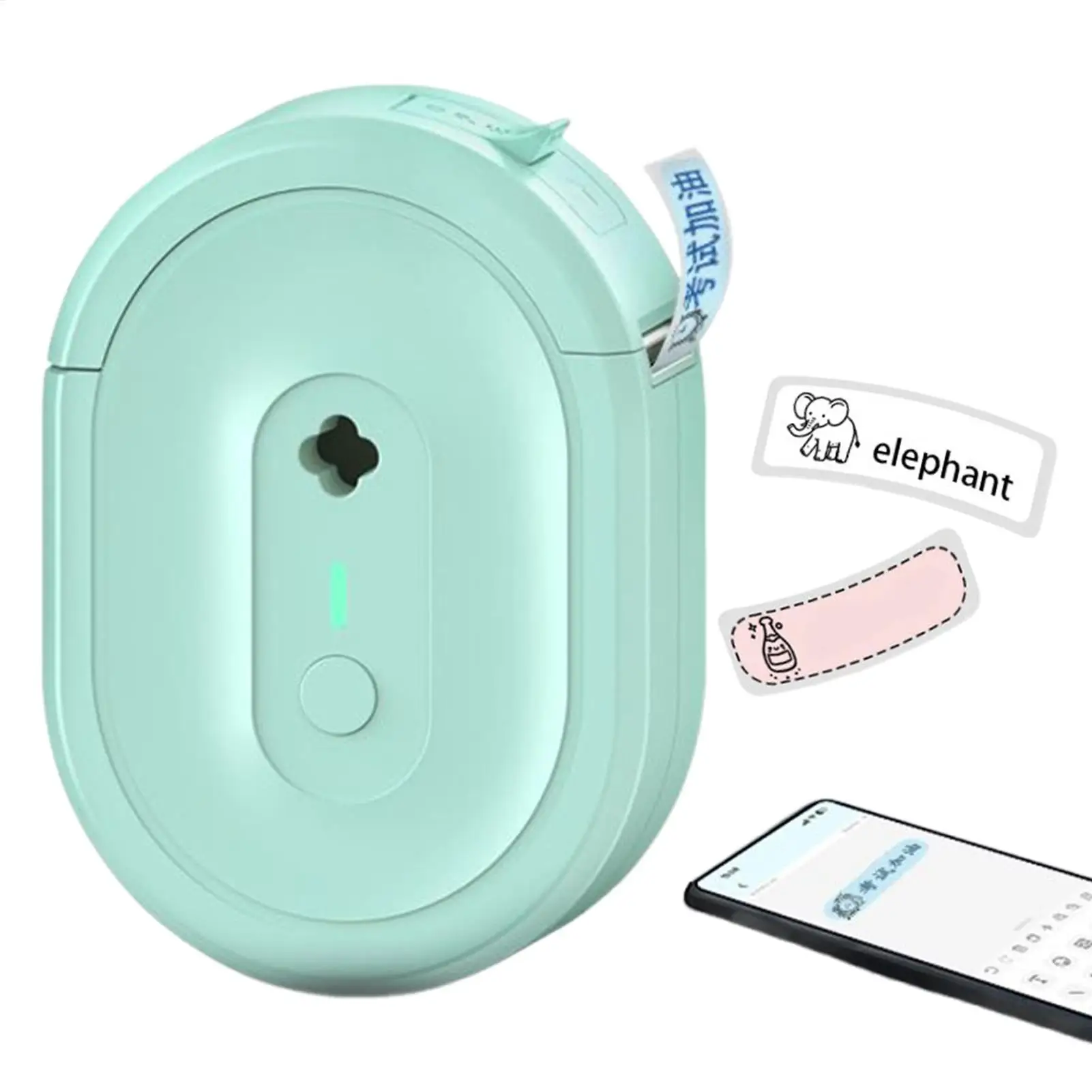 Label Printer Wireless Thermal Mini Label Sticker Maker Pocket Printing Device For Logistics Sorting Librarians Teachers Retail