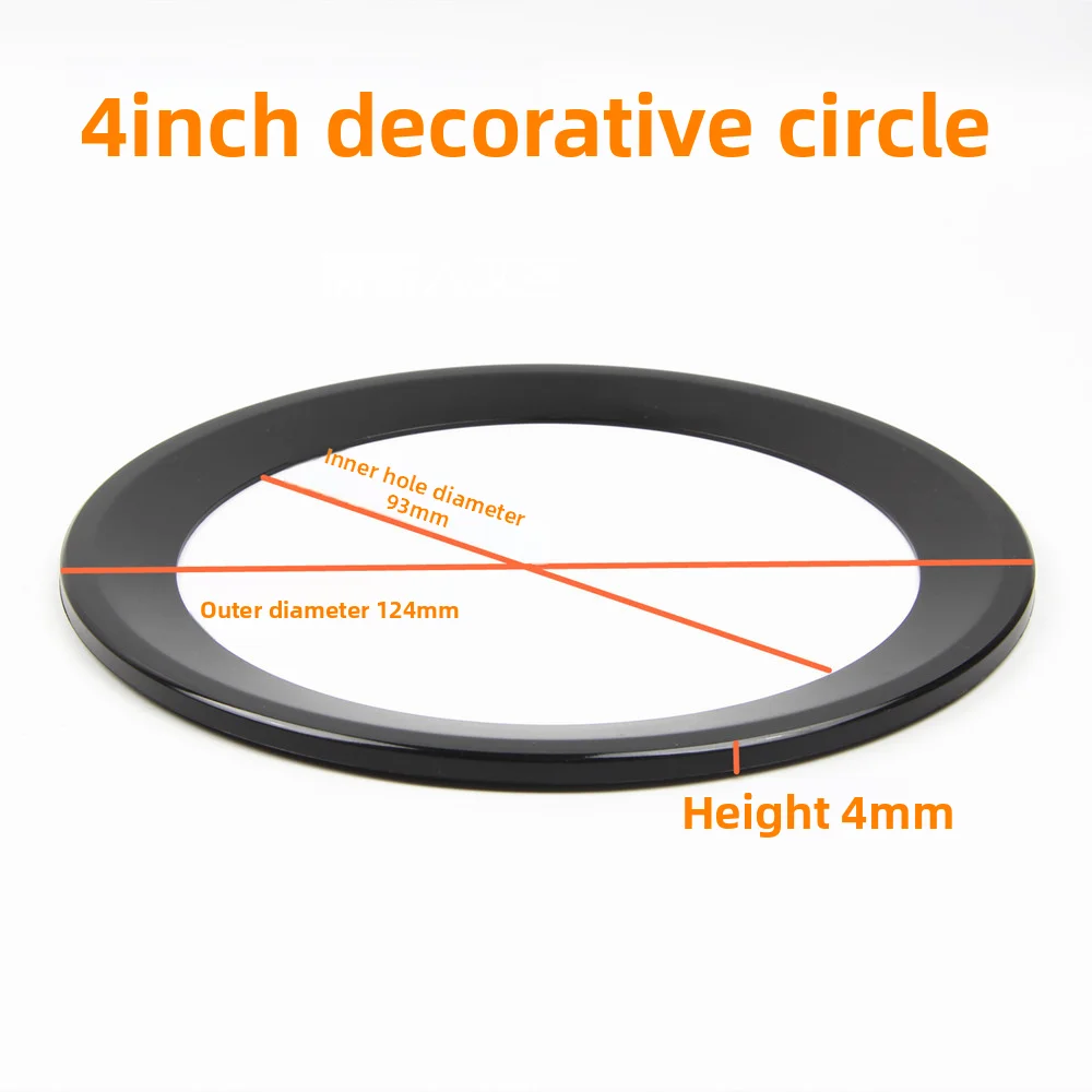 VYOPBC 4PCS Speaker Bezel Trim Ring 4