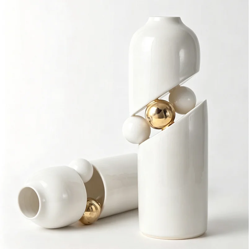 Vase en céramique de luxe haut - Home Office Form avis et prix