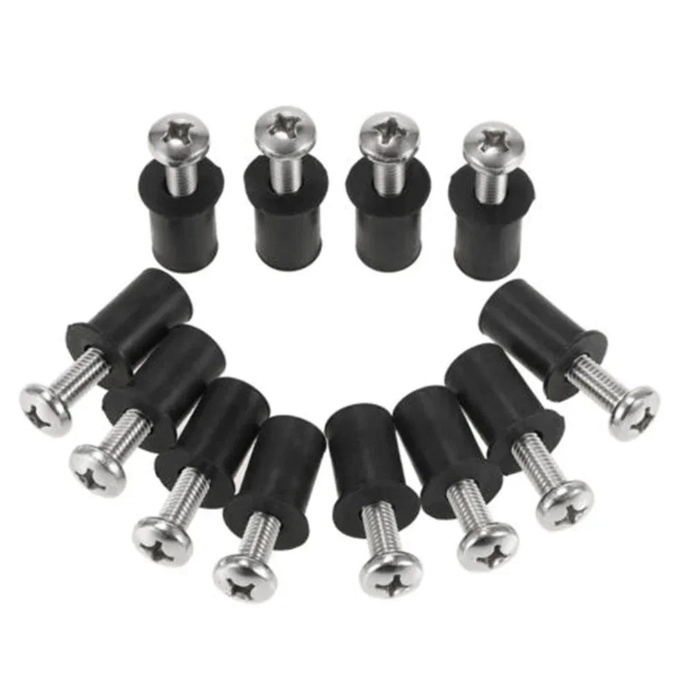 Auto Parts Screw 304 Stainless Steel Black Dustproof Waterproof For Ship Kayak Canoe M5 Good Effect High Quality