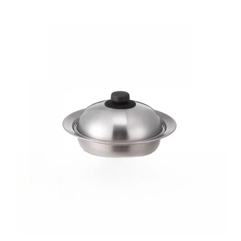 

Steamer household stainless steel round steamer