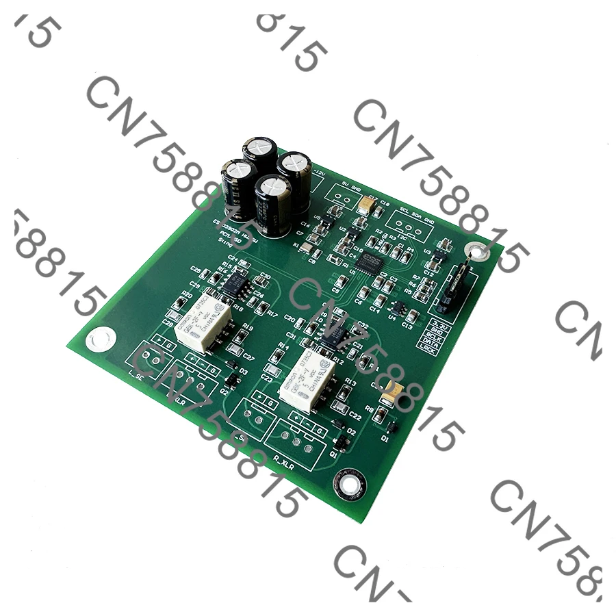 I2S Input Soft Control I2C Interface Supports Single-ended and Balanced Output，ES9039q2m+opa1612 DAC Board