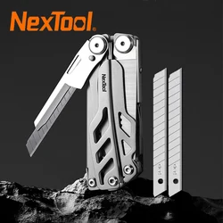 NexTool Flagship Pro 16 in 1 Multitool Pliers with Replaceable Blades EDC Folding Knife Scissors Clamp Multi Tools