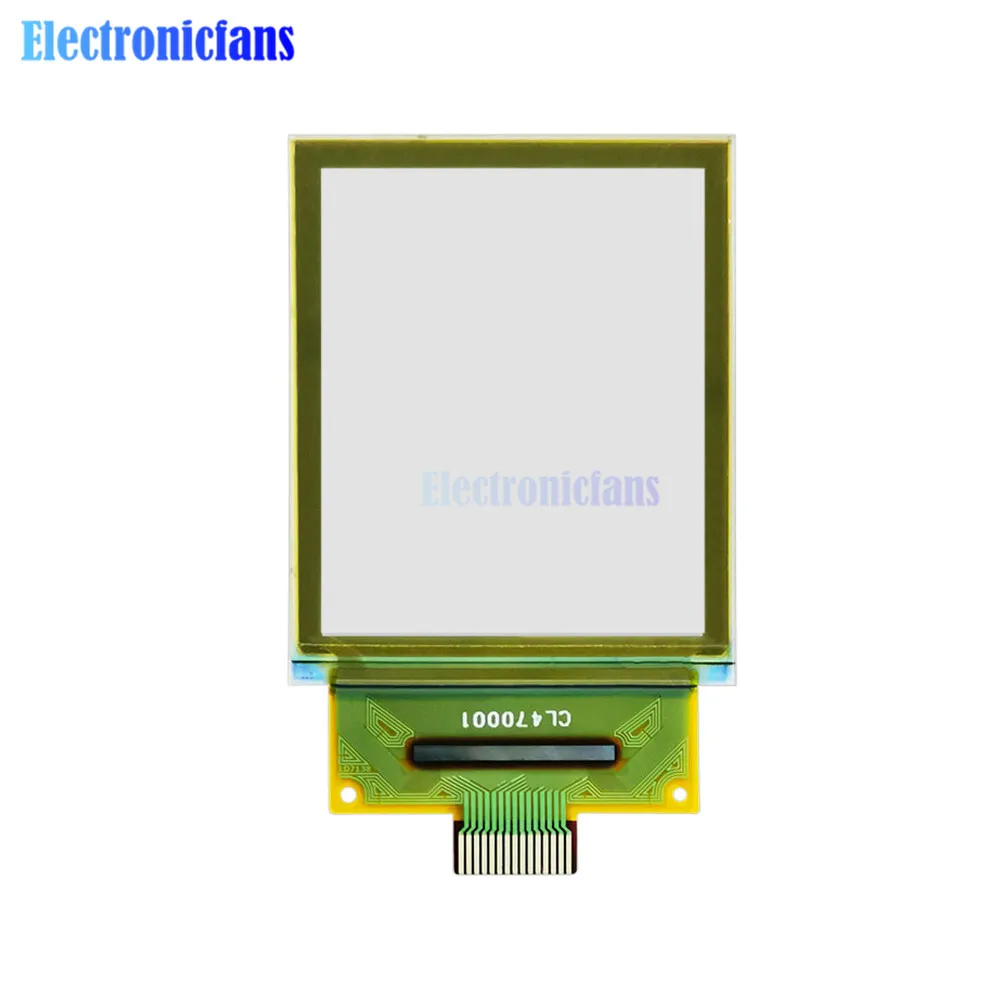 Ângulo de Visão Total OLED, Resolução 128x64, RGB Colorido, Driver LD7318, Interface SPI, 4 Fios, 15Pin, Tela Transparente