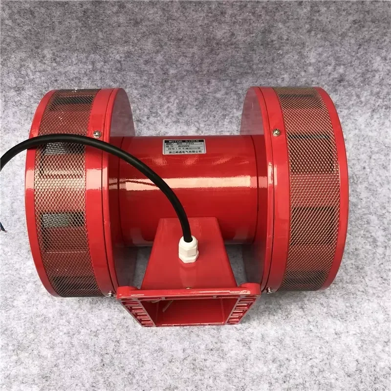 Indoor Outdoor Double Electric Motor Alarm Siren MS790 Sound Decibel 130db AC 110V 220V Motor Siren