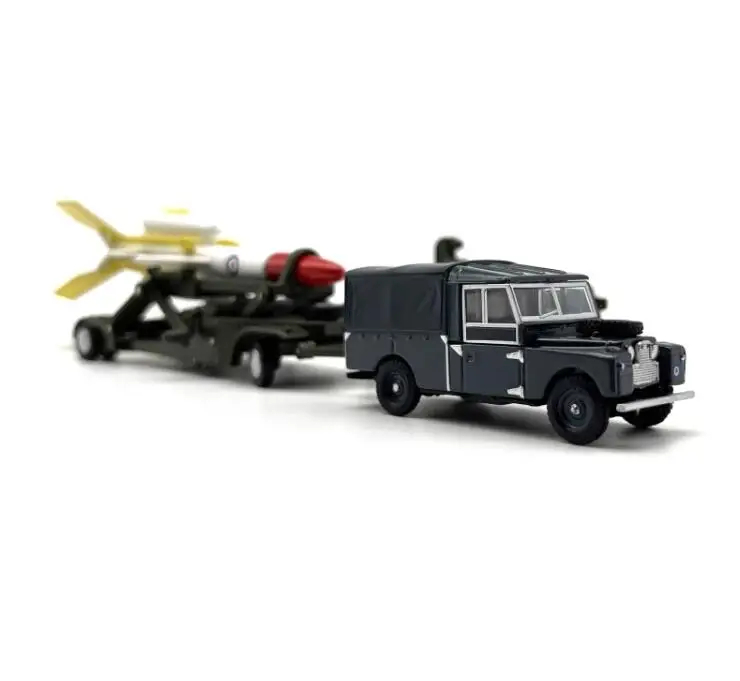 

1/76 OO Scale Alloy Car Hound Missile Suit Set Scene Miniature Collection Sand Table Landscape