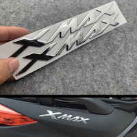XMAX 3D Motorcycle Accessories LOGO Badge Chrome Sticker Soft Plastic Decals ForYAMAHA X MAX XMAX 300 125 250  400