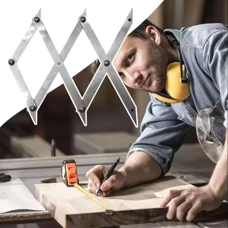 Picket Master Pro 3-точечный центральный инструмент для поиска деревообрабатывающего центра, инструмент для макета равных расстояний, разделитель равного пространства