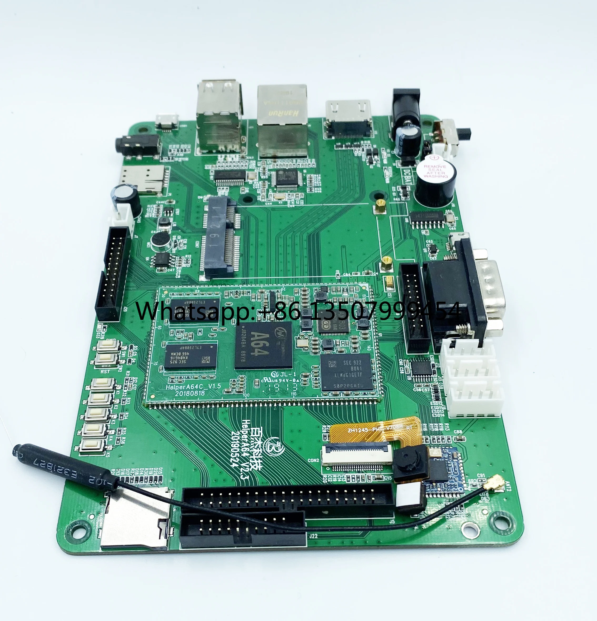 Helper a64  Cost-effective development board quad-core 1.5GHz Android 6.0  motherboards and lcd controller board