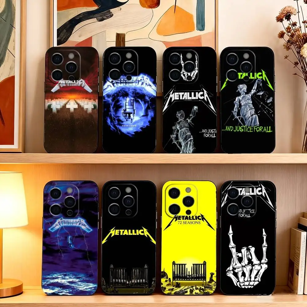 

72 Seasons Metallica b-Band Phone Case Silicone Soft For IPhone 17 16 15 14 13 12 11 X XR Plus Pro Max Plus