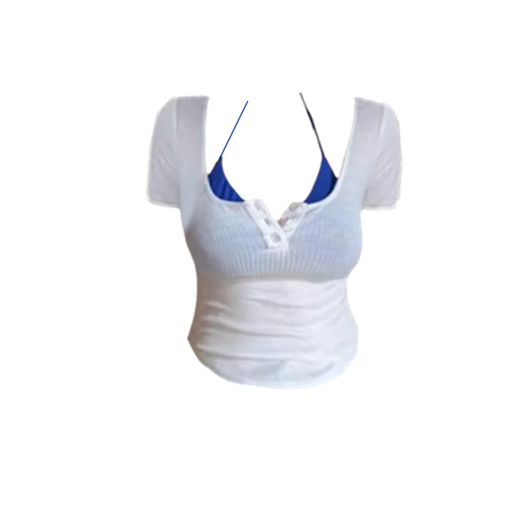 

Женская футболка очень большого размера 200, смелый цвет, контрастный эффект похудения, уличный летний цвет