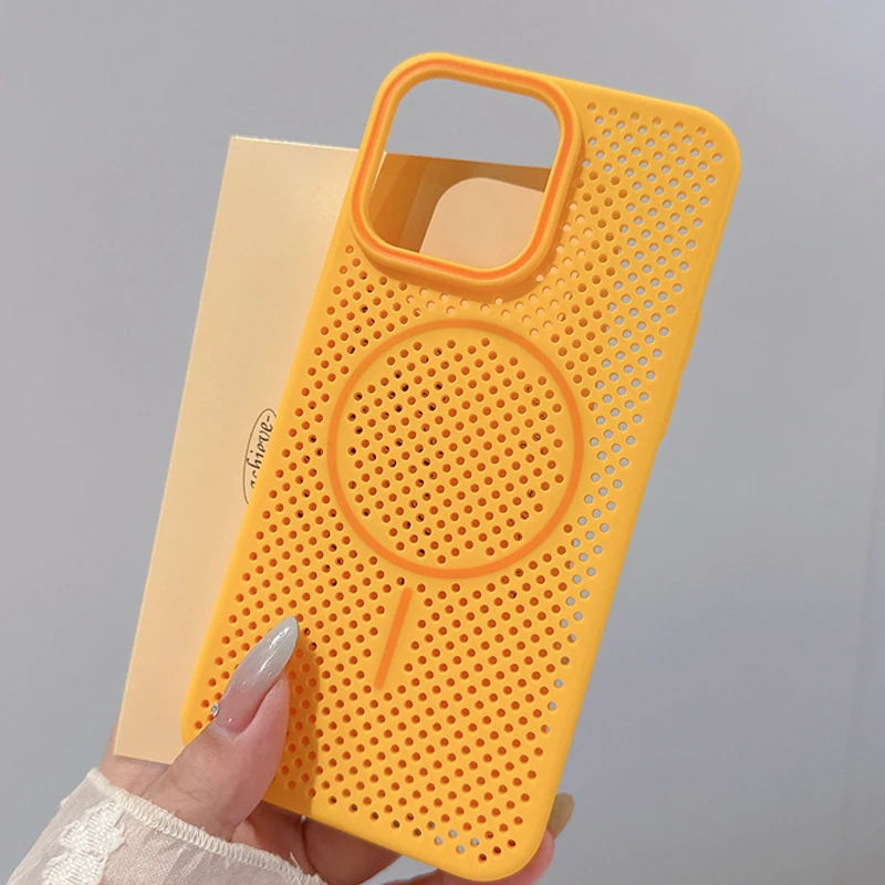 

Яркий цвет, простой тонкий жесткий ПК, матовая беспроводная зарядка, магнитная для чехлов Magsafe для iPhone 16, 15, 14, 13, 12, задняя крышка Pro Max