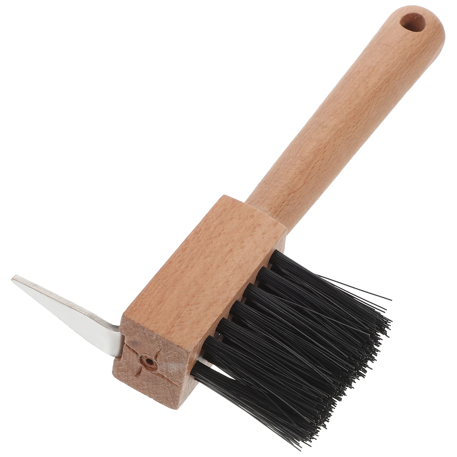 فرشاة حافر الحصان قسط المعادن الماشية الأغنام الجمل المتقلب المحمولة القدم أداة العناية بالأظافر لإمدادات الفروسية قادين حافر الحصان #5