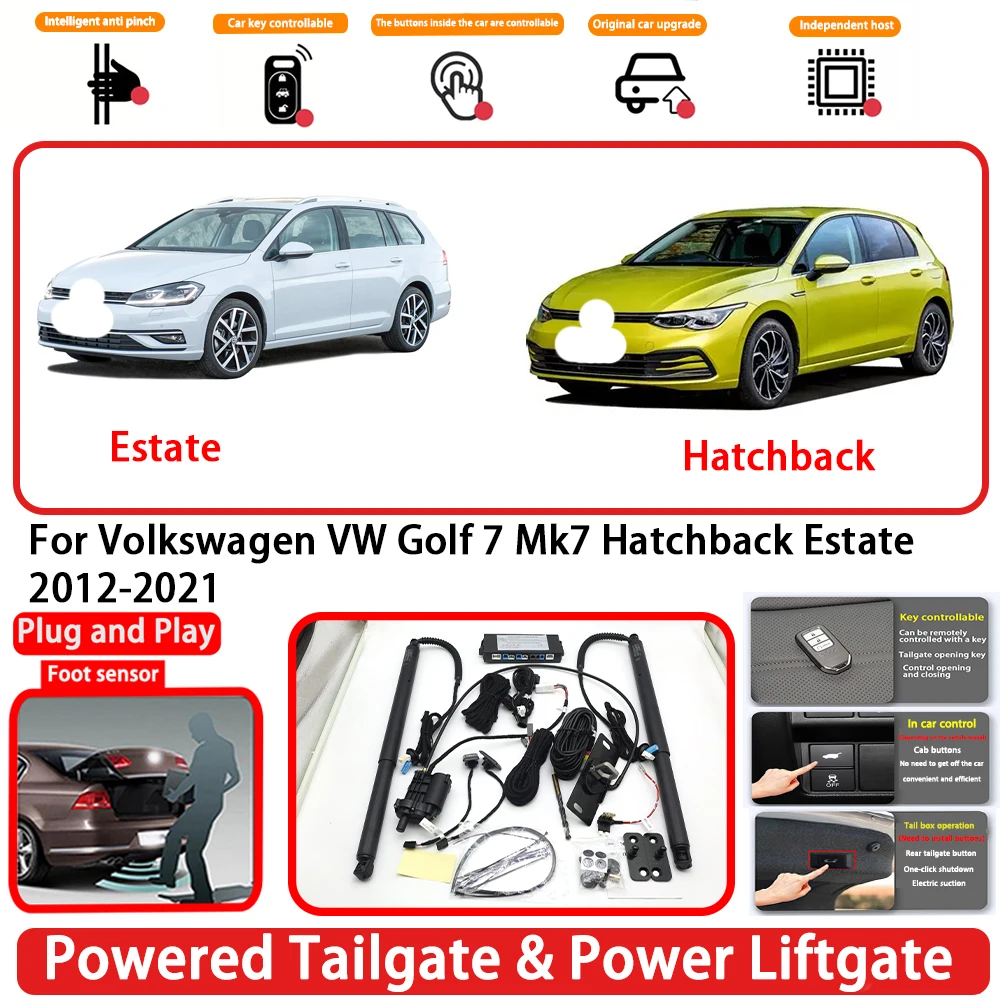 for Volkswagen VW Golf 7 Mk7 Hatchback Estate 2012-2021 OEM Auto Powered Tailgate Power Liftgate Rear Trunk Opener System